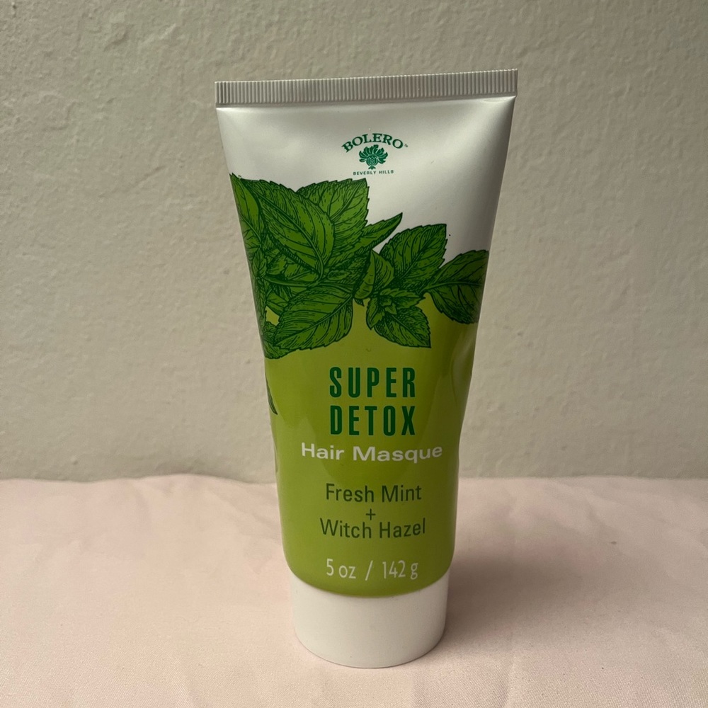 Bolero Super Detox Hair Masque Fresh Mint 5oz New